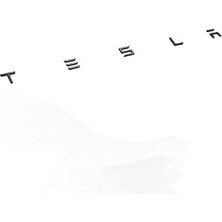 SHC4200 Tesla Model Y ile Uyumlu Bagaj Yazısı (Tesla) Siyah | Juniper Uyumlu Değildir