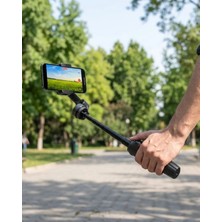 SHC4200 Mey Ithalat® 3 Axis Telefon Gimbal Stabilizer Video Çekim Sabitleyici
