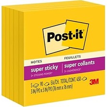 SHC4200 Post-It Super Sticky Notes, 3 x 3 Inç