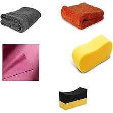 SHC4200 Tarix Oto/motor Yıkama Seti Tank Bezi,parlatma,cam Bezi,yıkama Süngeri,lastik Süngeri (Yıkamaseti̇)