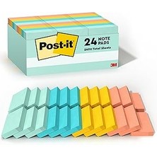 SHC4200 Post-It Mini Notlar, 3,8 x 5,1 Cm, 24 Blok, Amerika'n N No. 1 Favorite Sticky Notes, Marseille