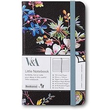 SHC4200 If Bookaroo A6 Günlük Siyah Çiçek Desen