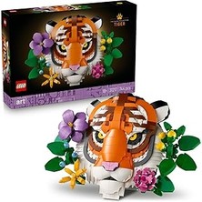 SHC4200 Fauna Koleksiyonu – Kaplan 31217 - Sanat Sever Yetişkinler Için Çiçekli Dekoratif Model Ya