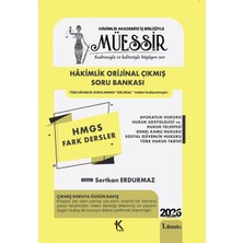 Kuram Kitap Müessir Hmgs Fark Dersler Çıkmış Soru Bankası
