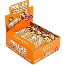 SHC4200 Fellas Yüksek Bar, Yer Fıstıklı Kakaolu, 45GR x 12 Adet