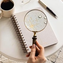 SHC4200 2026 Spiralli A5 Haftalık Ajanda – Kir Suya Dayanıklı Sert Kapak - Bej