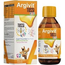 SHC4200 Argivit Tussi Kids Şurup, 150 Ml, Propolis Bitkisel Ekstraktlı Edici Gıda