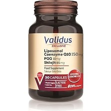 SHC4200 Validus Liposomal Coenzyme Q10 150 + Pqq + Shilajit 30 Capsules
