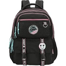 SHC4200 Marshmallow Backpack Stellar Black Sirt Çantasi