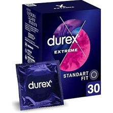 SHC4200 Durex Extreme 30'li Geciktiricili Tırtıklı Prezervatif