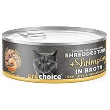 SHC4200 Prochoice Tuna Shredded Tahılsız, Hipoalerjenik, Tiftiklenmiş Tuna Balıklı &amp; Karidesli Yaş