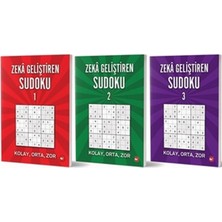 Feyza Design Zeka Geliştiren Sudoku Seti (3 Kitap Takım)