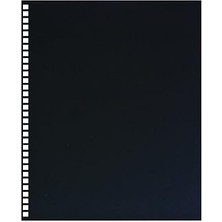SHC4200 Gbc Proclick Sunum Arka Kapak, Ön Delikli, Siyah, 8,5 x 11 Inç, Paket Başına 25 Adet (2514478)