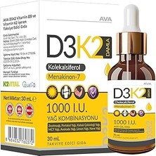SHC4200 D3K2 7x Oil Liquid Supplement Drops (600 Drops) 30 ml