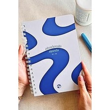 SHC4200 Akademik Ajanda 17X24 cm Spiralli 25/26 Wave