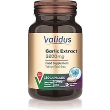 SHC4200 Validus Garlic 3200 120 Capsules