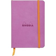 SHC4200 Rhodia 117311C Yumuşak Kapaklı Defter, Çizgili, Lilac, A6