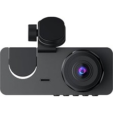 SHC4200 H15 Wifi Full Hd 1080P Yüksek Hassasiyetli Üç Kameralı Araç Içi Kamera Araba Güvenlik Kamerası Gece