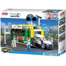 SHC4200 Sluban Town Araba Yıkama Dükkanı Yapım Seti, 323 Parça