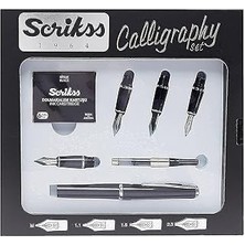 SHC4200 Scrikss Kaligrafi Set Kaligrafi Set Siyah