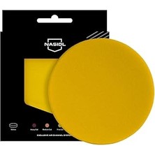 SHC4200 Nasiol Özel Hava Kanallı Polisaj Pedi SARI-150 Mm-Yumuşak Polisaj Pasta Cila Süngeri, Detailing, Ot