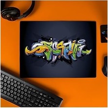 SHC4200 Hediyesepeti Grafiti Tasarımlı Tasarımlı 40X30 Mousepad