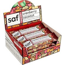 SHC4200 Saf Cranberry Coconut Slim Bar 40 gr x 12