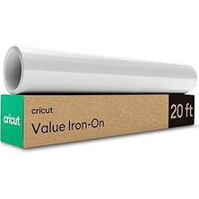 SHC4200 Cricut 2010892 Ekonomi̇k Iron On 30.5cm x 6.1m Beyaz