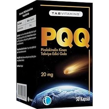 SHC4200 Pqq Pirolokinolin Kinon 20 Miligram 30 Kapsül