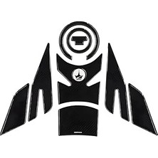 SHC4200 10 Parça Yamaha MT09 Tracer 2015-2022 ile Uyumlu Kaydırmaz Tank Pad – 6d Karbon | Çizilmeye Karşı K