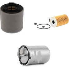 Sardes Filtre Seti Skoda Rapid 1.6 Tdi Dizel 2012+ 3lü Hava + Yağ F. + Yakıt Filtre