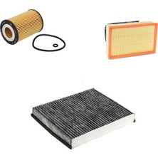 Sardes Filtre Seti Volkswagen Golf Passat 1.6 Tdı 2013+ Dizel 3lü Hava + Yağ F. + Polen