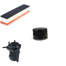 Sardes Filtre Seti Renault Symbol Iı 1.5 Dci 2008-2012 Dizel 3lü Hava + Yağ F. + Yakıt Filtre