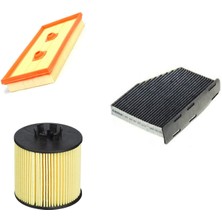 Sardes Filtre Seti Volkswagen Jetta 1.6 Fsı 115 Bg 2006-2010 Benzinli 3lü Hava + Yağ F. + Polen