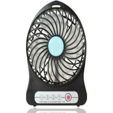 K&A Şarjlı Taşınabilir Mini Fan - Vantilatör