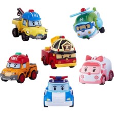 Nacario Mey Ithalat® Robocar Poli Gogo Rescue Deluxe 6'lı Set