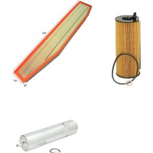 Sardes Filtre Seti Bmw X3 20 D 2006-2010 177 Beygir E83 3lü Hava + Yağ F. + Yakıt Filtre