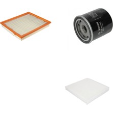 Sardes Filtre Seti Subaru Forester 2.0 Benzin 2002-2006 3lü Hava + Yağ F. + Polen