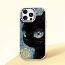 Ucuc iPhone 16 Pro Max Uyumlu Darbe Emici Kamera Korumalı Pembe Silikon Kılıf