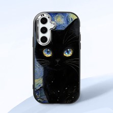 Ucuc Samsung Galaxy S24 Fe Uyumlu Darbe Emici Kamera Korumalı Siyah Silikon Kılıf