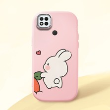 Ucuc Redmi 9C/10A Uyumlu Darbe Emici Kamera Korumalı Pembe Silikon Kılıf