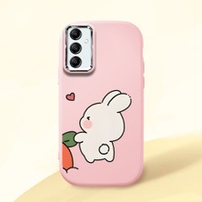 Ucuc Samsung Galaxy A14 4g/5g Uyumlu Darbe Emici Kamera Korumalı Pembe Silikon Kılıf