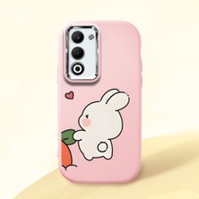 Ucuc Oppo A5 4g/5g Uyumlu Darbe Emici Kamera Korumalı Pembe Silikon Kılıf