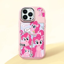 Ucuc iPhone 12 Pro Max Uyumlu Darbe Emici Kamera Korumalı Pembe Silikon Kılıf