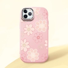 Ucuc iPhone 11 Pro Uyumlu Darbe Emici Kamera Korumalı Pembe Silikon Kılıf