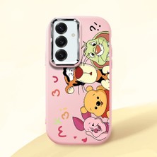Ucuc Samsung Galaxy S24 Uyumlu Darbe Emici Kamera Korumalı Pembe Silikon Kılıf