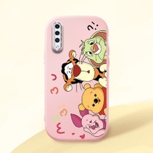Ucuc Samsung Galaxy A50/A50S/A30S Uyumlu Darbe Emici Kamera Korumalı Pembe Silikon Kılıf