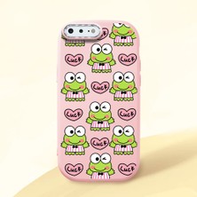 Ucuc iPhone 7 Plus/8 Plus Uyumlu Darbe Emici Kamera Korumalı Pembe Silikon Kılıf