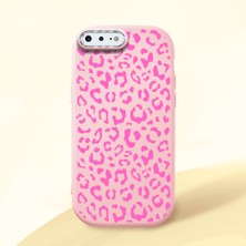 Ucuc iPhone 7 Plus/8 Plus Uyumlu Darbe Emici Kamera Korumalı Pembe Silikon Kılıf