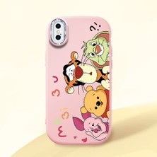 Ucuc iPhone X/xs Uyumlu Darbe Emici Kamera Korumalı Pembe Silikon Kılıf